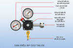 Van điều áp CO2 Talos (Đồng hồ CO2)