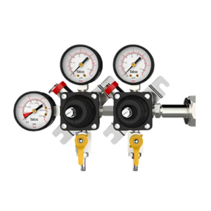 Hệ 2 van điều áp CO2 Talos ( 2 Đồng hồ CO2)