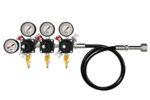 Hệ 3 van điều áp CO2 Talos ( 3 Đồng hồ CO2)