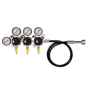 Hệ 3 van điều áp CO2 Talos ( 3 Đồng hồ CO2)