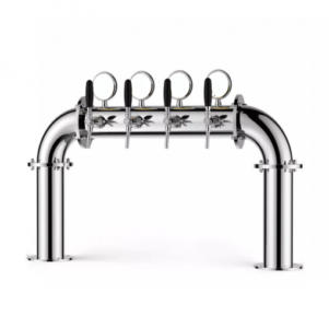 Trụ Bia chữ U DMTECH – 4 Vòi Inox