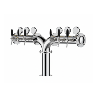Trụ Bia chữ Y DMTECH – 6 Vòi Inox